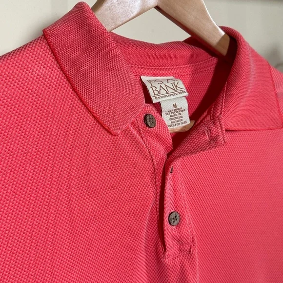 Jos A Bank Textured Weave Polo Shirt - Picture 1 of 3